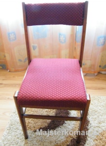 Naprawione krzesło