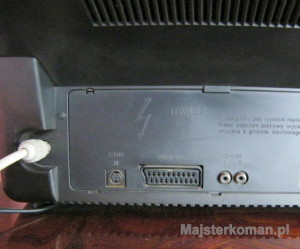 Złącza w telewizorze