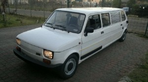 Maluch - limuzyna zw. jamnikiem Fiat 126p limuzyna - "jamnik"