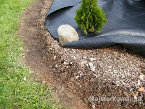 Kora i agrotkanina Agrotkanina jako ściółka w skalniaku - jak to wykonać