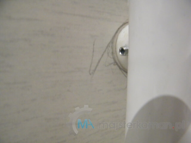 Obrys uchwytu gzrejnika drabinkowego