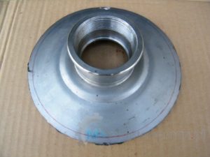 Wykonanie bojlera do destylacji - wycięty okrąg na wlot