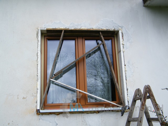 Podparta górna płyta styropianowa 